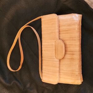 Vintage Eelskin Leather Bag
